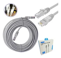 Comprar Cabo De Rede 30 Metros Lan Internet Crimpado Rj45 Cftv Cat6