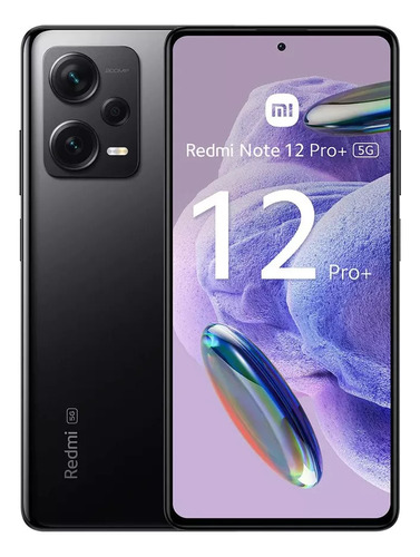 Xiaomi Redmi Note 12 Pro+ (eSIM) Dual SIM 256 GB negro 8 GB RAM