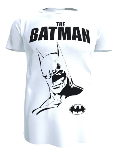 Polera The Batman, Dc Comics , 100% Algodón