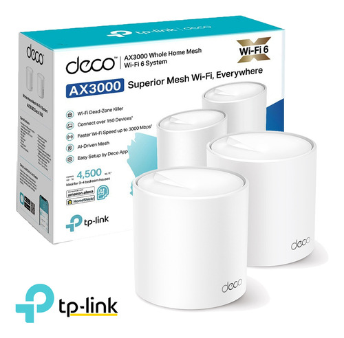 Deco X50 2 Pack Wifi 6 Tp Link Sistema Mesh Ax3000