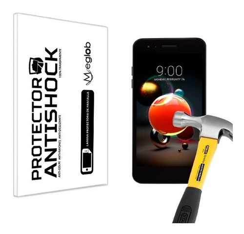 Lamina Protector De Pantalla Antishock LG K8 2018