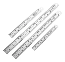Comprar Reglas De Metal, Regla De Reglas De Acero De 4, 6, 8, 12, De