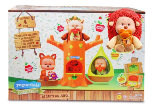 Casa Del Arbol Yogurtinis Bebes Animalitos Perfumados Intek 