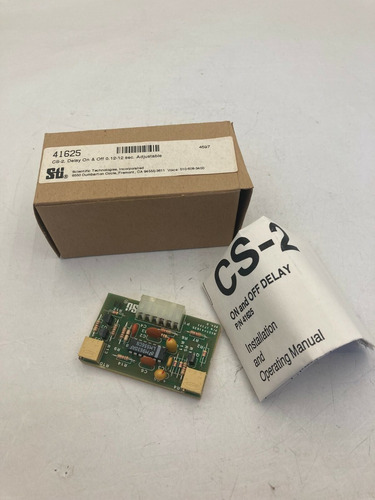 Sti 41625 Cs-2 Delay On & Off 0.12-12 Second Adjusta Ccv