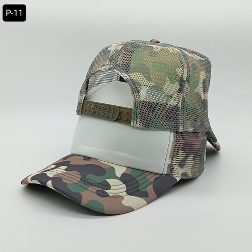 Gorra Camionera | Goma Espuma | Camuflajeada