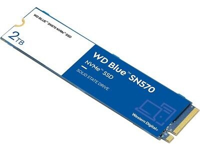 Wd Blue Sn570 2tb M2 2280 Nvme Pcie Internal Solid State Vvc