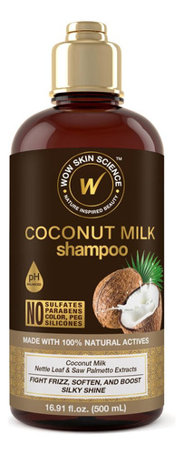 ChampĂș Con Leche Y Aceite De Coco Wow Skin Science, Hidratan