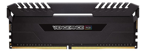 Memória RAM Vengeance RGB color preto  16GB 2 Corsair CMR16GX4M2C3000C15
