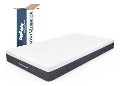 comprar Colchón Individual En Caja Memory Foam Tecnología Comfort Foam 100x190x23 cm 6 Cajas de Espuma de Alta Densidad Firmeza Media Colordreams