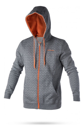 Reeve Sweat Gris-naranja M