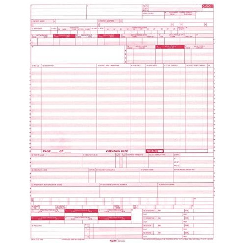 Formularios De Facturación Médica Cms 1450 / Ub04 (50...