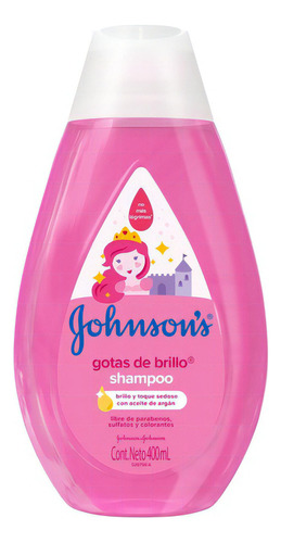  Shampoo Para Niñas Johnson's Gotas De Brillo 400ml