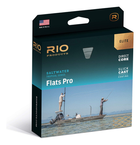Rio Elite Flats Pro Stealth Tip Linea Mosca Agua Salada
