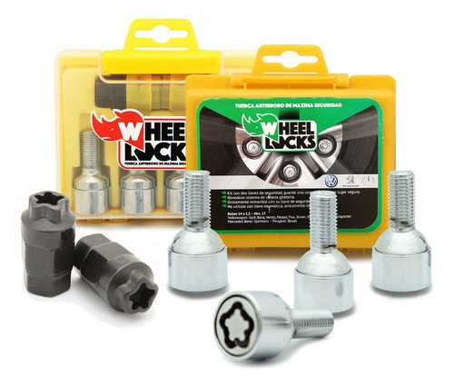 Antirrobo De Ruedas Wheel Locks Para Volskwagen Bora Y Otros