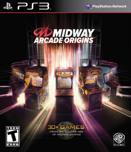 Midway Arcade Origins Ps3 Lacrado +de 30 Jogos Mídia Física