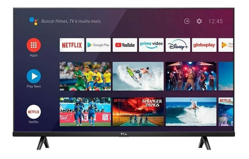 Smart Tv Led 43 Full Hd Tcl 43s615 Bluetooth, Android Tv