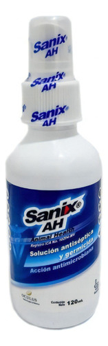 Desinfectante X 120ml Antiseptico Sanix Ah Mascotas Y A