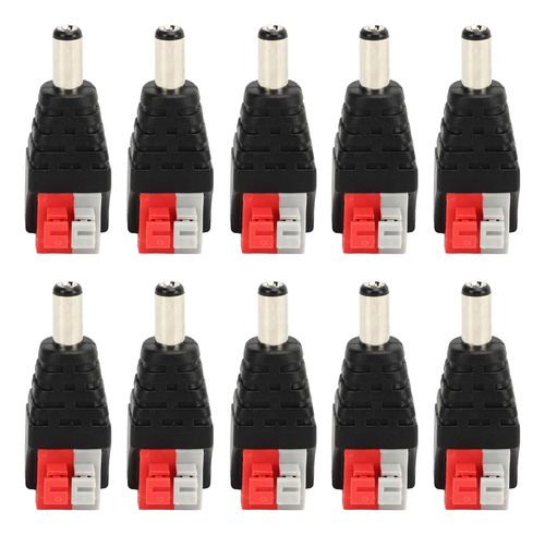 Conector Coaxial Bnc, Cable De Videovigilancia Cctv De 10 Pi
