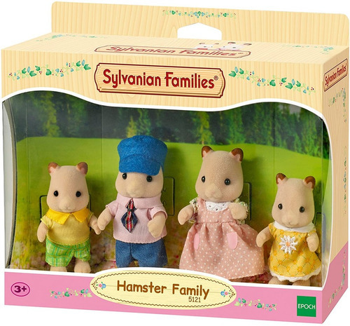 Sylvanian Families Familia De Hamsters Juguete Accesorio Ax