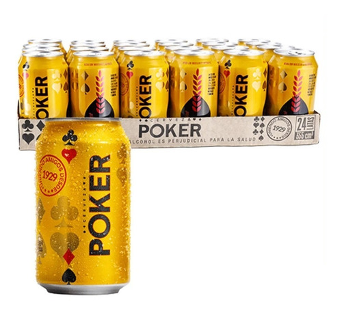 Cerveza Poker X24 - mL a $9