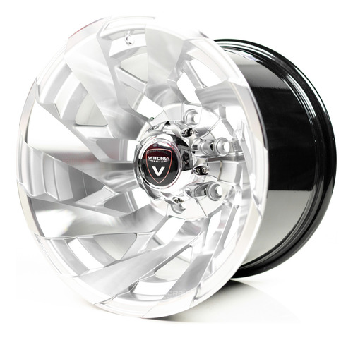Rodas 15 Vittoria Atacama Tala 10 Offset Negativo 5x139 4x4 Cor Prateado