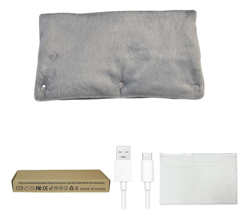 Calentador De Manos, Bolsa Para Calentar Las Manos, Gris