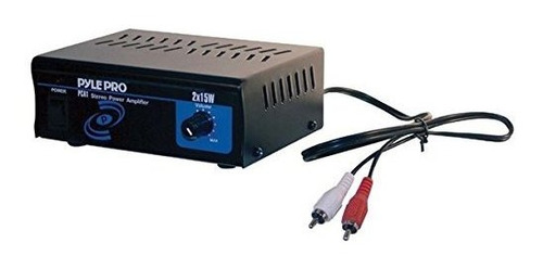 Pyle Home Pca1 30watt Amplificador De Potencia Estereo Mini
