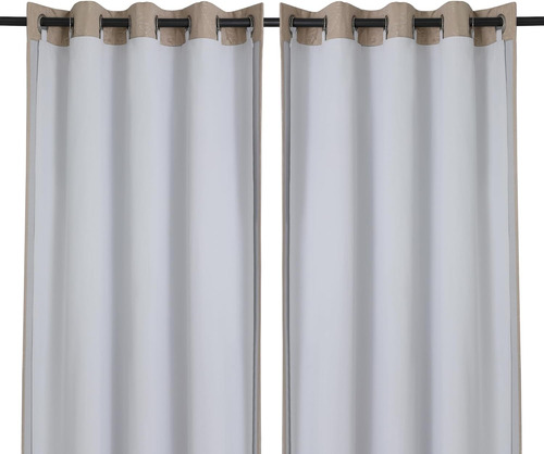 Chyhomenyc 2 Paneles De Forro Para Cortinas 100% Blackout,