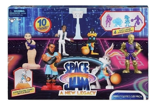 Figura Space Jam 5cm Pack X 10 14616