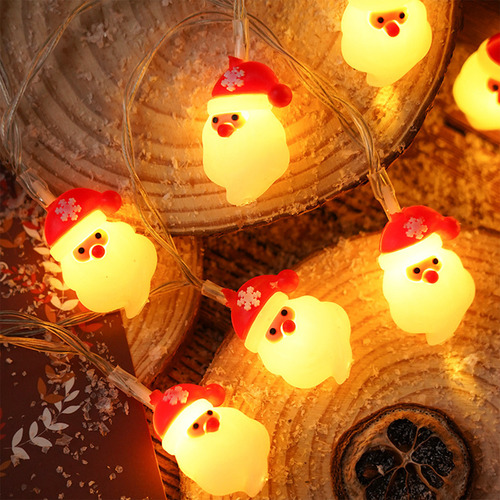 La Decoración Navideña Iluminada Incluye Farol Colgante Con