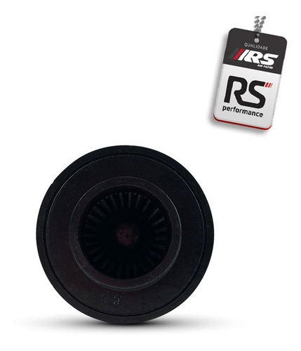 Imagem 6 de 6 de Filtro De Ar Esportivo 33mm Honda Biz Reutilizável Preto
