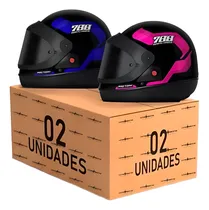 Comprar Kit 2 Capacetes Fechado Sport Moto Tipo San Marino Promoção
