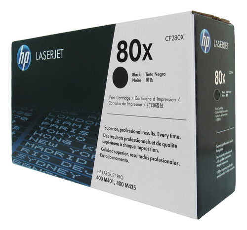 Toner Hp 80x Negro (cf280x)