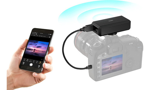 Control Remoto Wifi Para Camaras Dslr | Camfi Cf102 | Negro