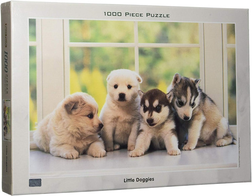 Puzzle Pequeños Perritos 1000 Piezas Rompecabezas Cachorros