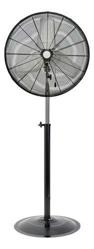 Ventilador Narvik Air De 24 Pulgadas De Pedestal, Oscilatorio, Altura Ajustable, Potente Con Aspas Metálicas