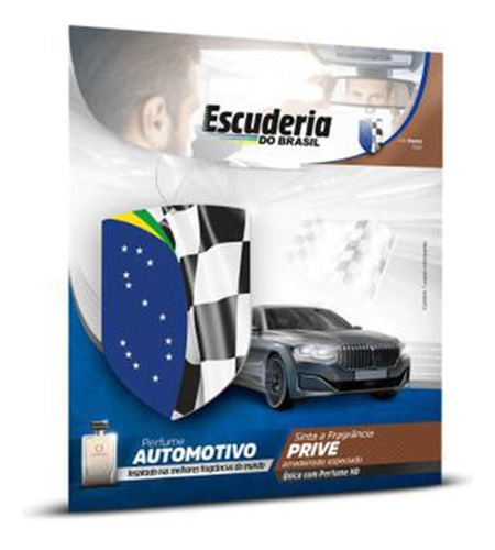 Kit Com 3 Aromatizante Cheirinho Para Carro Escuderia Prive