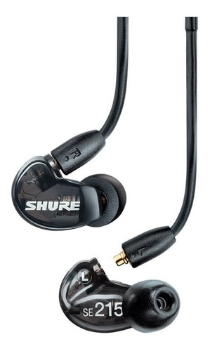 Auricular Shure Se215dybk+uni Aonic 215 Intraural Case Negro