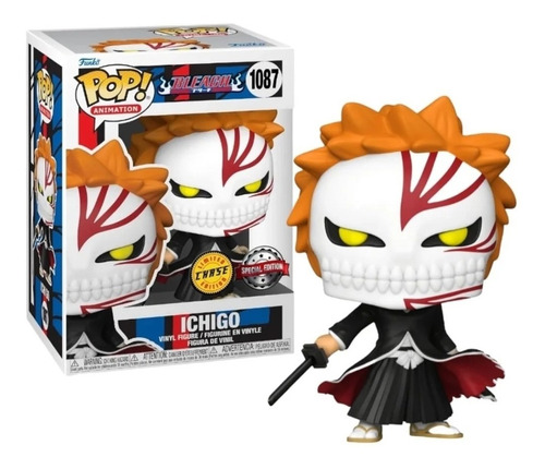 Funko Pop Ichigo Bankai Tensa Zangetsu #1087 Chase Exc