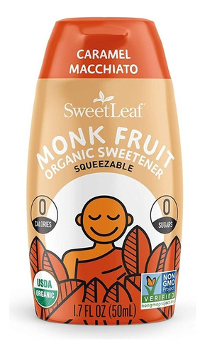 Sweetleaf Monkfruit Organic Sweetener Caramel Macchiato 50ml