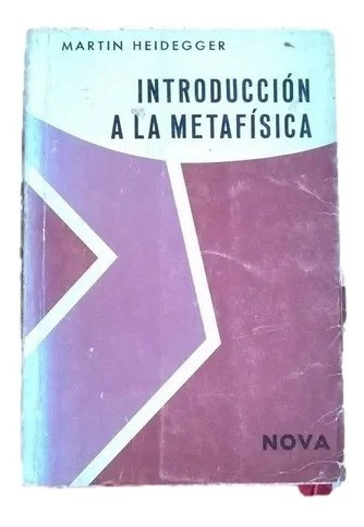 Introduccion A La Metafisica Martin Heidegger F6