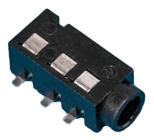 Ficha Mini Plug Hembra 3.5 Mm 4 Polos P/circuito