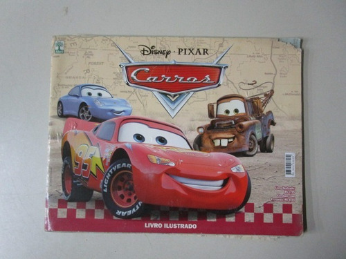 Álbum De Figurinhas Carros (Usado)