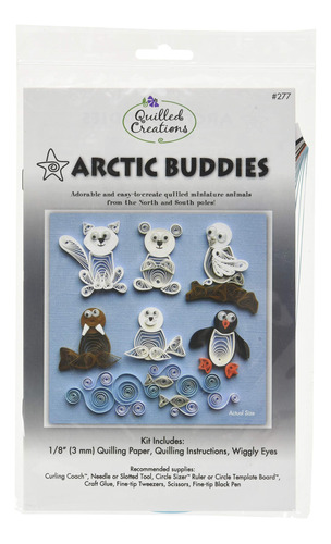 Quilled Creations Q277 Quilling Arctic Buddie Kit Para Papel