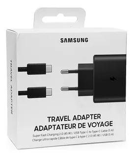 Cargador Samsung 45watts Para Galaxy Tab S7 Fe T730 (round)