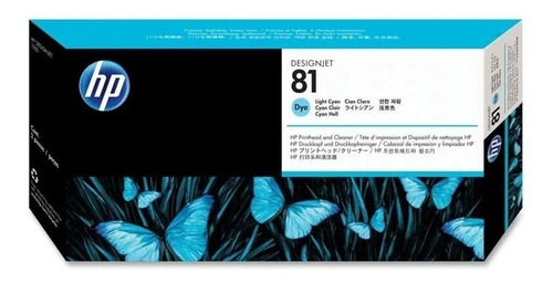 Cabezal Hp 81 C4954a Light Cyan Original 5000 5500 Vencido