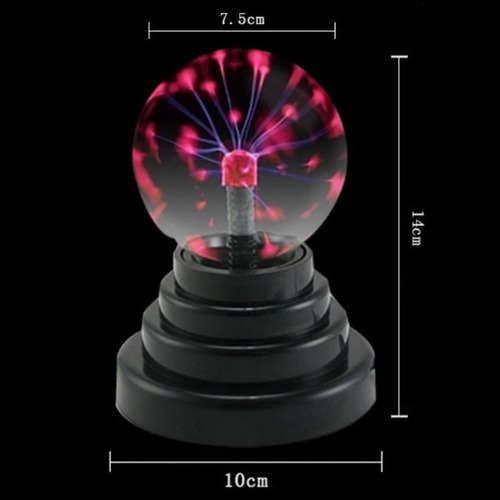 Candeeiro De Mesa De Plasma Com Sensor De Toque Elétrico