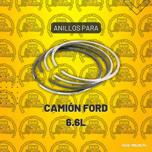 Anillos Para Camión Ford 6.6l