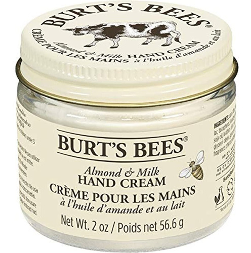 Crema De Manos Burt's Bees, Almendra Y Leche, 2 Onzas