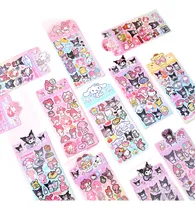 Comprar Plancha X1 Stickers Holográficos Kuromi Cinnamoroll Sanrio
